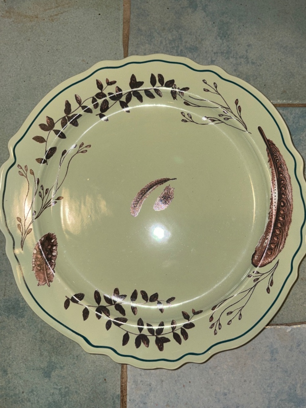 Anthropologie Elin Dinner Plate